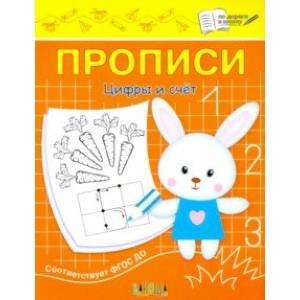 Прописи. Цифры и счет. II уровень сложности. ФГОС ДО Прописи. Цифры и счет. II уровень сложности. ФГОС ДО