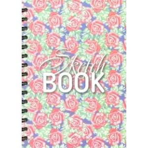 Скетчбук 'Орнамент из роз' (А5, 100 листов, нелинованный) (02433) Скетчбук 'Орнамент из роз' (А5, 100 листов, нелинованный) (02433)