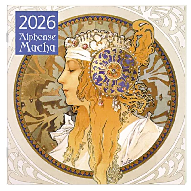 Альфонс Муха. Календарь настенный на 2026 год Альфонс Муха. Календарь настенный на 2026 год