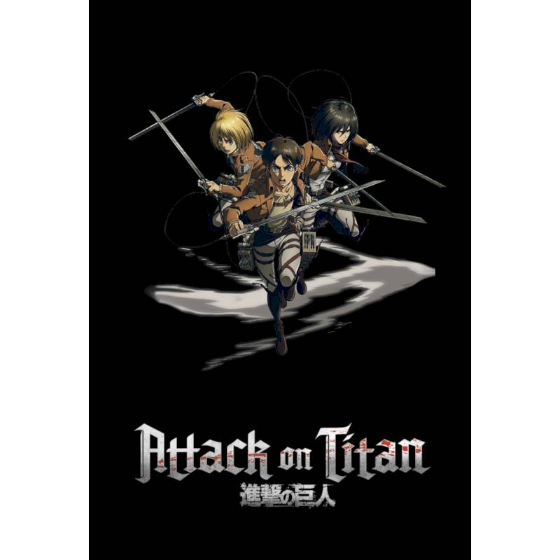 Блокнот в точку. Attack on Titan. Эрен, Армин и Микаса Блокнот в точку. Attack on Titan. Эрен, Армин и Микаса