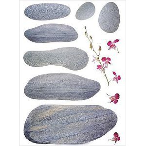 Наклейки для интерьера 'Камни'.