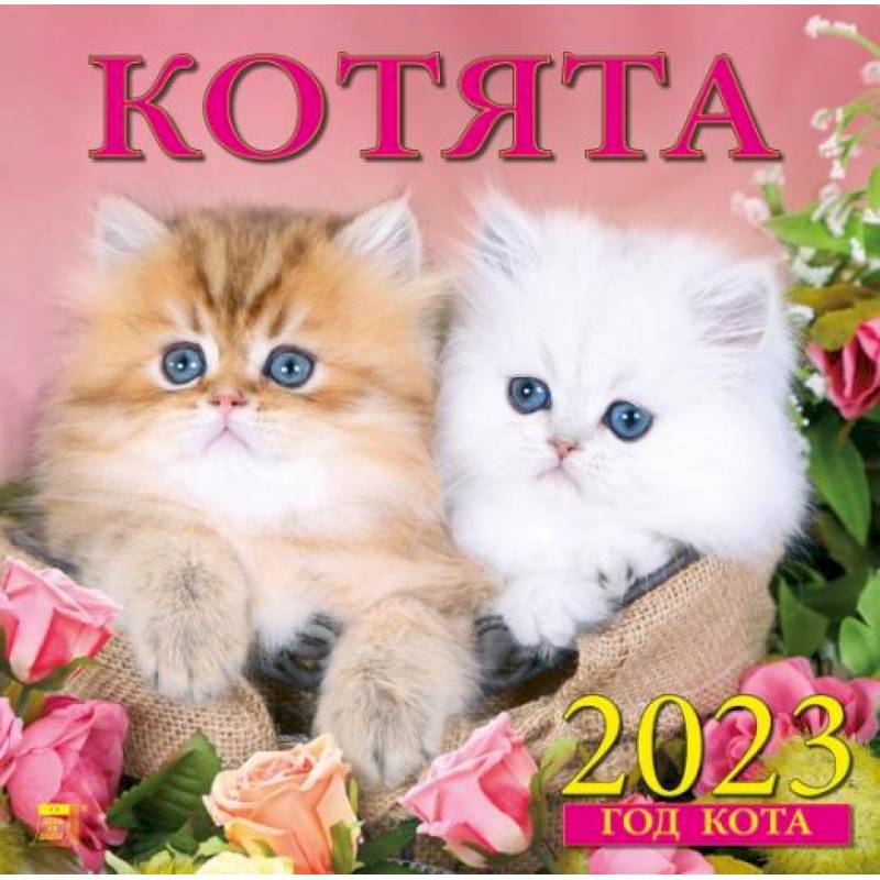 Календарь Год кота. Котята, на 2023 год Календарь Год кота. Котята, на 2023 год