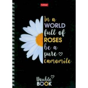 Тетрадь-перевертыш Будь разной! 80 листов, А5, клетка Тетрадь-перевертыш Будь разной! 80 листов, А5, клетка