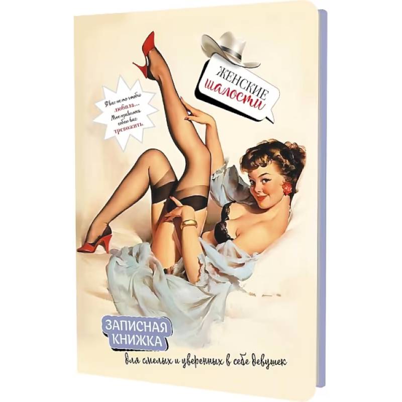Записная книжка Женские шалости (девушка в сером пеньюаре) Записная книжка Женские шалости (девушка в сером пеньюаре)