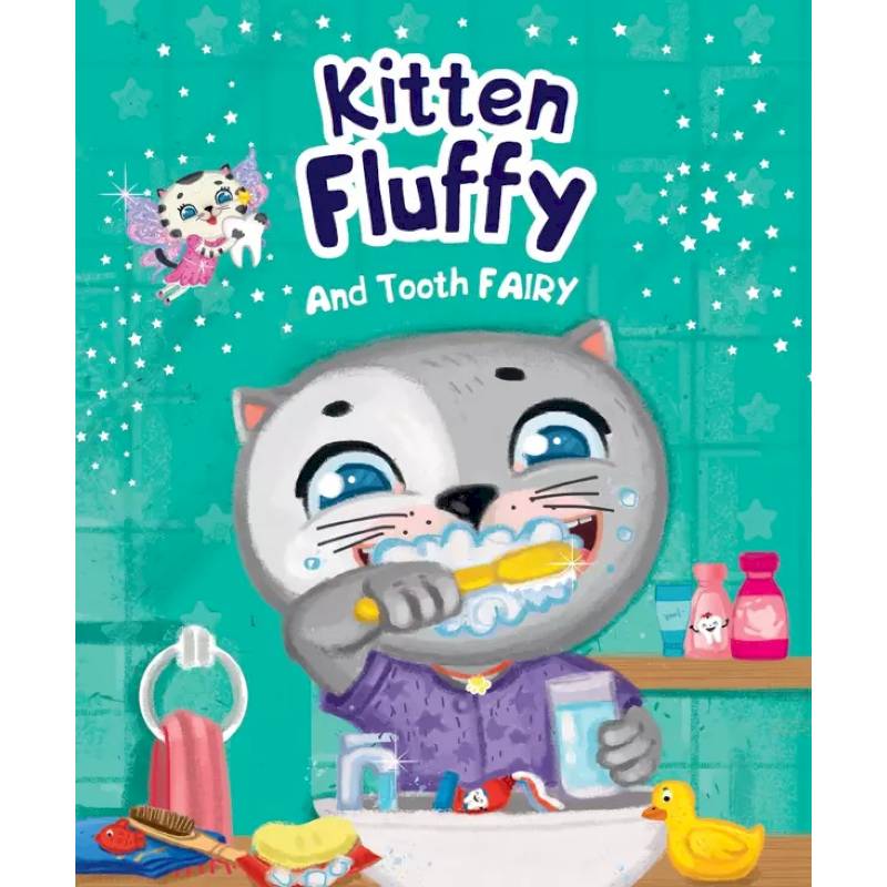 Kitten Fluffy and Tooth fairy Kitten Fluffy and Tooth fairy