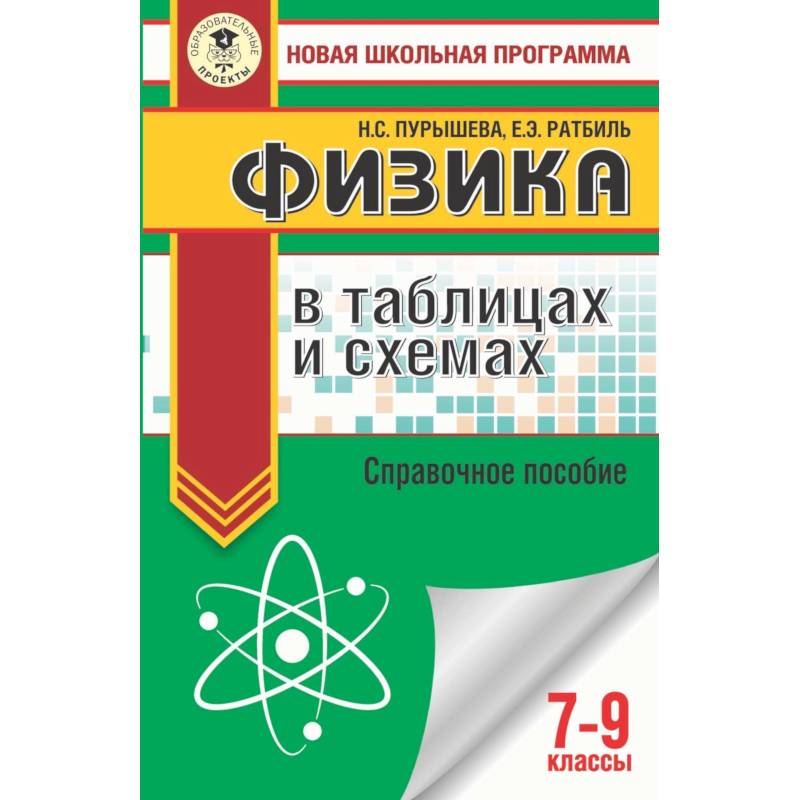 Физика в таблицах и схемах для подготовки к ОГЭ. 7-9 классы