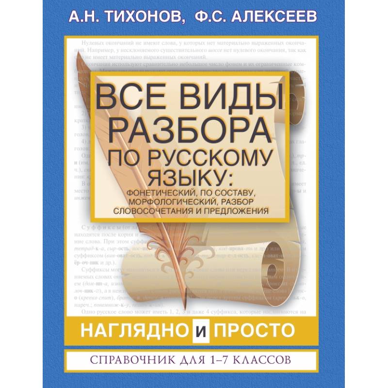 Все виды разбора по русскому языку: фонетический, по составу, морфологический, разбор словосочетания и предложения Все виды разбора по русскому языку: фонетический, по составу, морфологический, разбор словосочетания и предложения