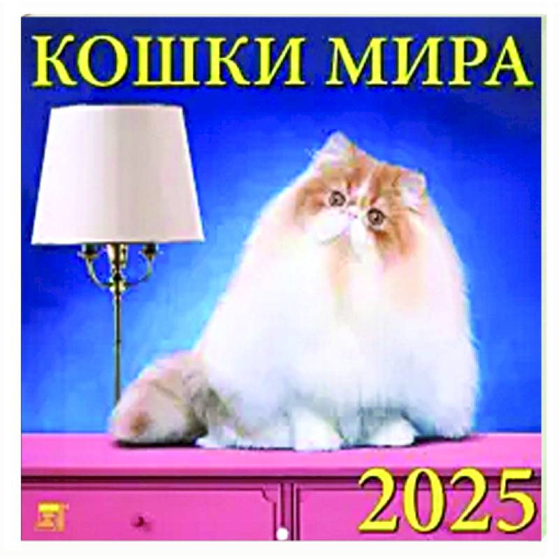 Календарь настенный на 2025 год Кошки мира Календарь настенный на 2025 год Кошки мира