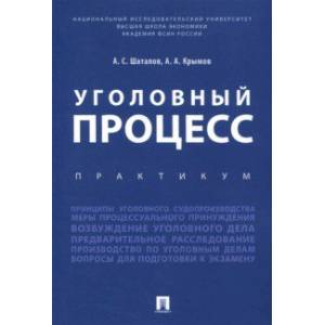Уголовный процесс. Практикум Уголовный процесс. Практикум