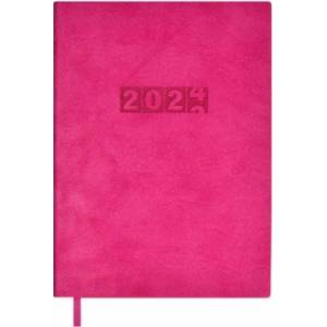 Ежедневник датированный на 2024 год Тиволли глосс, малиновый, А6+, 176 листов Ежедневник датированный на 2024 год Тиволли глосс, малиновый, А6+, 176 листов
