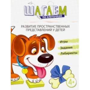 Шагаем по клеточкам. Развитие пространственных представлений у детей 4-6 лет. ФГОС ДО Шагаем по клеточкам. Развитие пространственных представлений у детей 4-6 лет. ФГОС ДО