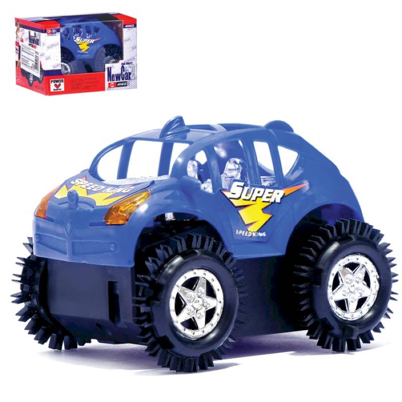 Джип-перевёртыш 'Трюкач', работает от батареек, цвет в ассортименте Джип-перевёртыш 'Трюкач', работает от батареек, цвет в ассортименте