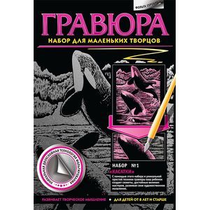 Гравюра Касатки