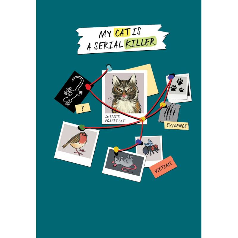 Блокнот My Cat Is a Serial Killer Блокнот My Cat Is a Serial Killer