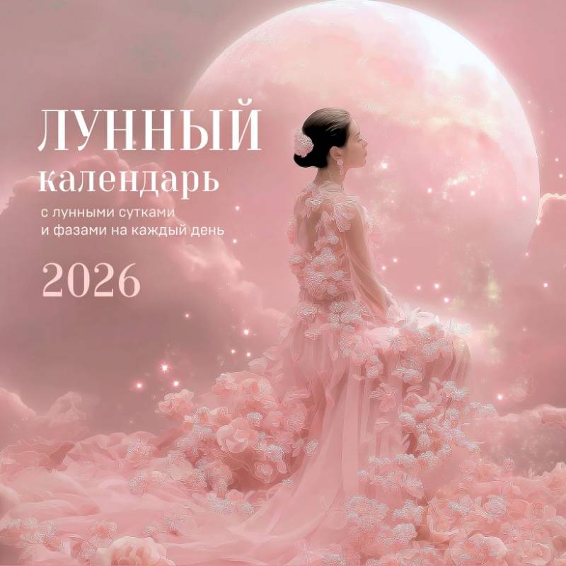 Лунный календарь на 2026 год. Календарь настенный на 2026 год Лунный календарь на 2026 год. Календарь настенный на 2026 год