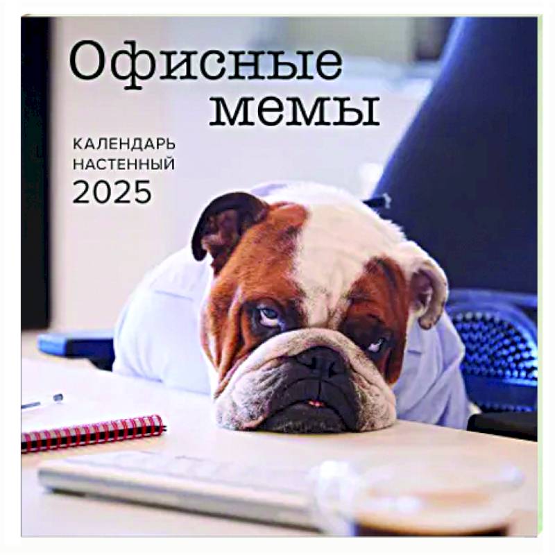 Офисные мемы. Календарь настенный на 2025 год Офисные мемы. Календарь настенный на 2025 год