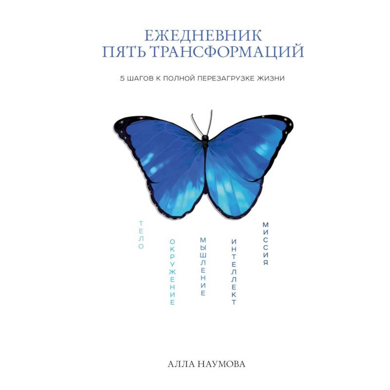 Ежедневник пять трансформаций. 5 шагов к полной перезагрузке жизни Ежедневник пять трансформаций. 5 шагов к полной перезагрузке жизни