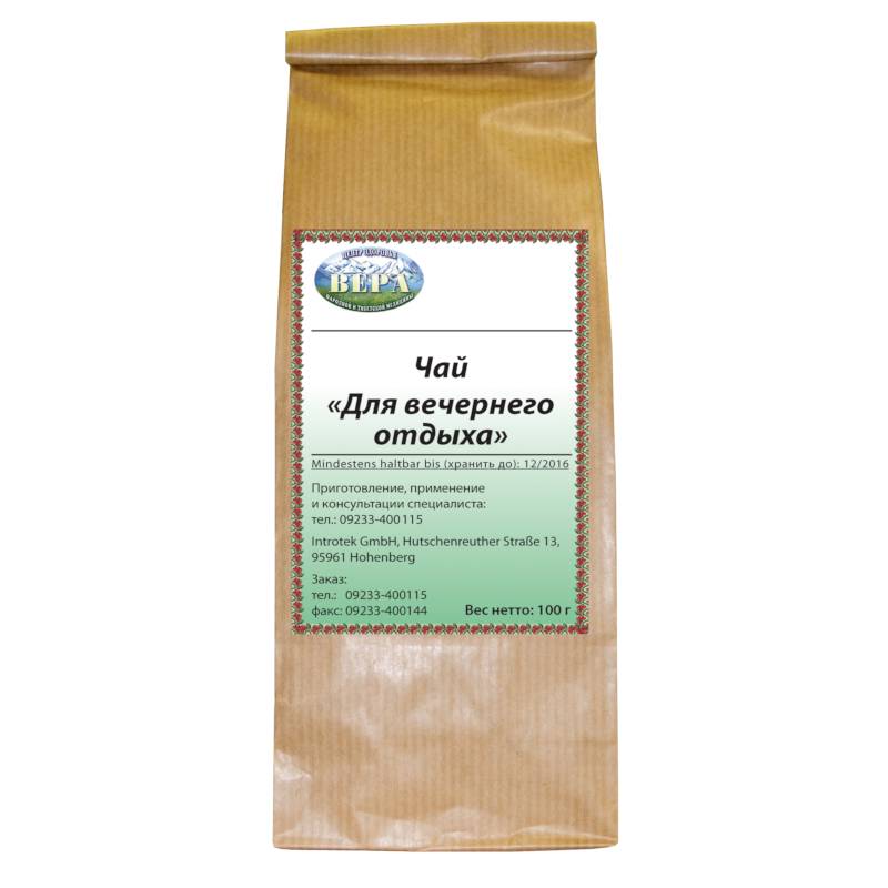 Чай «Для вечернего отдыха» 100 гр