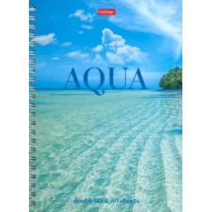 Тетрадь-перевертыш Океан, 80 листов, А5, клетка Тетрадь-перевертыш Океан, 80 листов, А5, клетка