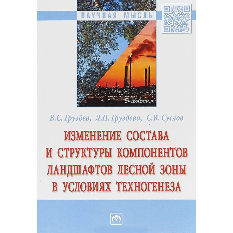 Изменение состава и структуры компонентов ландшафтов лесной зоны в условиях техногенеза Изменение состава и структуры компонентов ландшафтов лесной зоны в условиях техногенеза