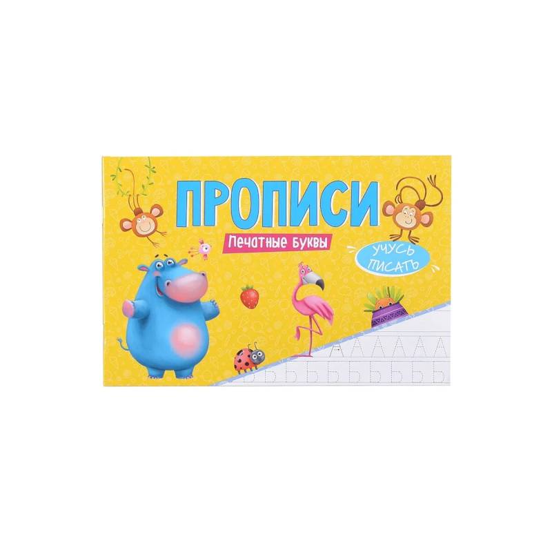 Прописи - Учусь писать Печатные буквы Прописи - Учусь писать Печатные буквы