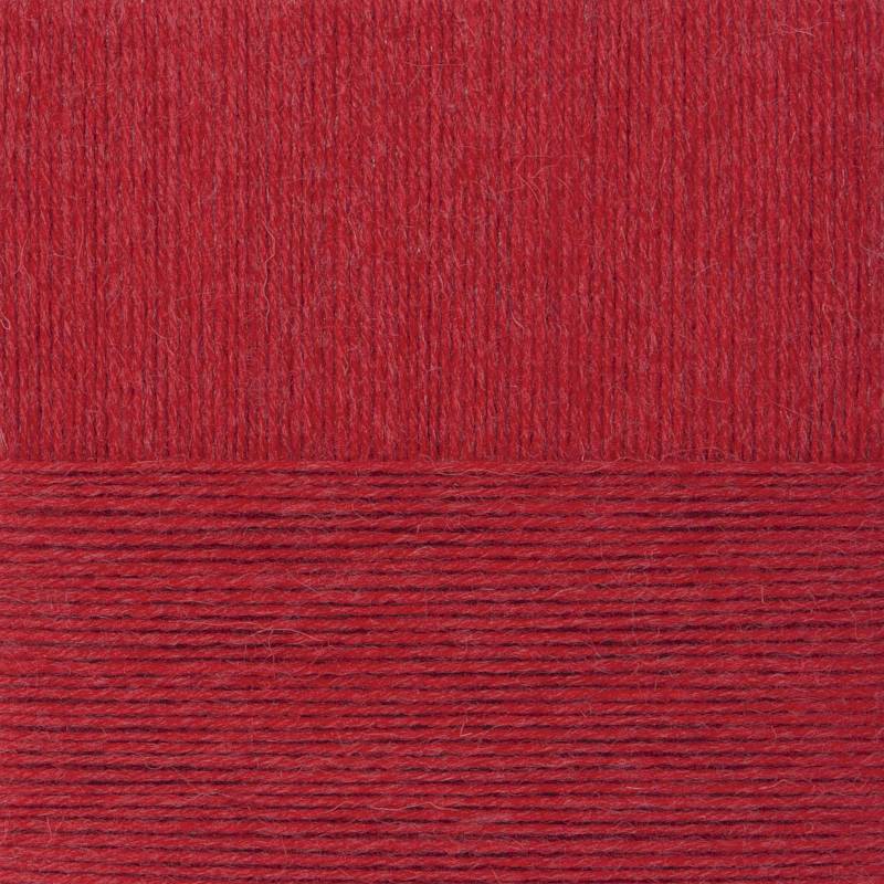 Выгодный носок. Цвет 06-Красный. 5x100 г.