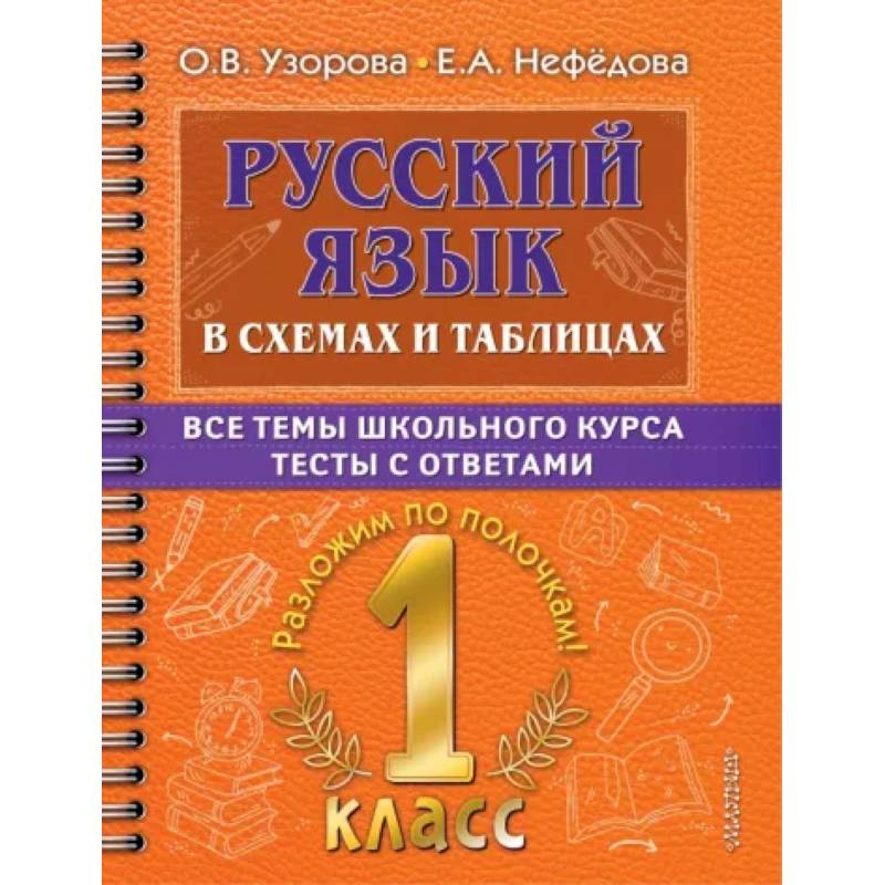 Русский язык. 1 класс. В схемах и таблицах. Все темы школьного курса с тестами Русский язык. 1 класс. В схемах и таблицах. Все темы школьного курса с тестами