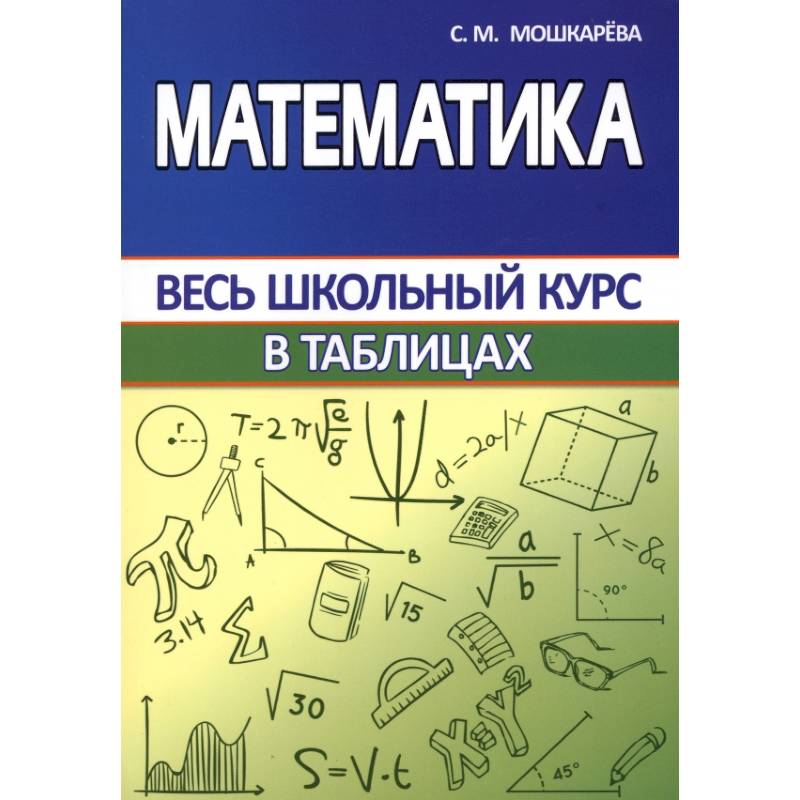 Математика. Весь школьный курс в таблицах Математика. Весь школьный курс в таблицах