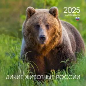 Календарь на 2025 год Дикие животные России Календарь на 2025 год Дикие животные России