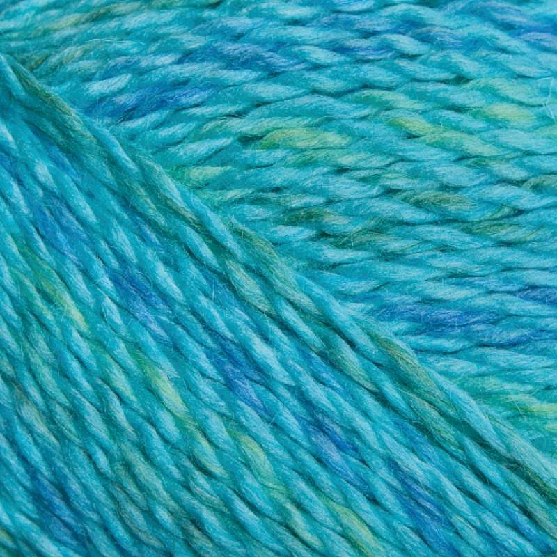 Радужный стиль. Цвет 1031-Мулине бирюза/салатовый. 5х100 г