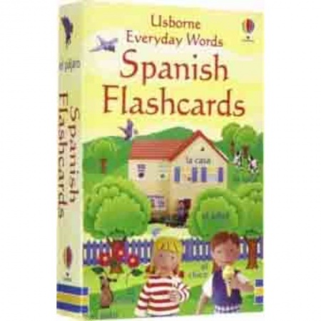 Учебники, самоучители, пособия, книга Everyday Words Spanish Flashcards заказать