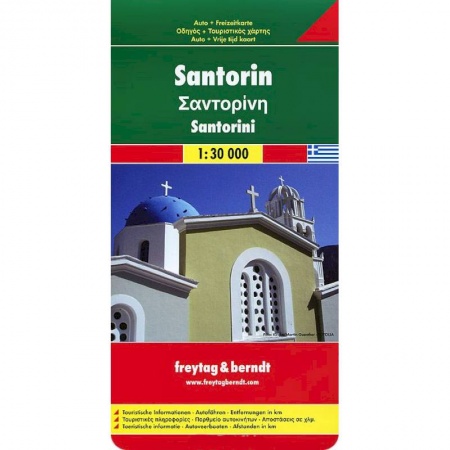 Книги, книга Санторини. Карта. Santorini 1:30 000 заказать