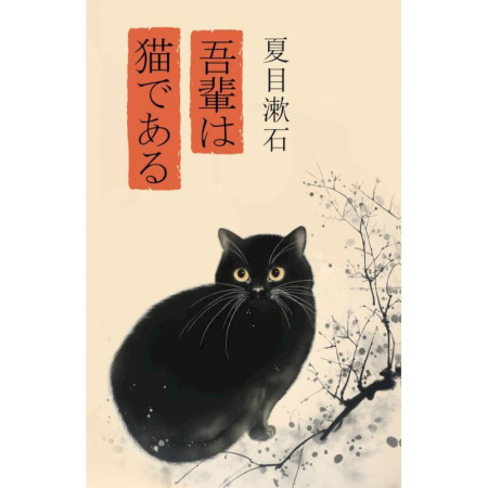 Чтение на японском языке, книга Wagahai wa neko de aru = Ваш покорный слуга кот заказать