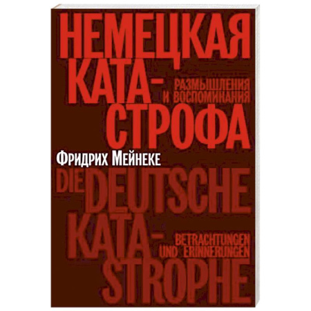 Эссе, письма, очерки, книга Немецкая катастрофа.Размышления и воспоминания заказать