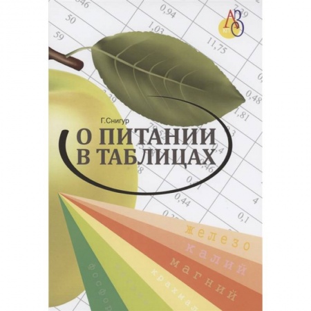 Другие виды диет, книга О питании в таблицах для всех, кто хочет быть здоровым заказать