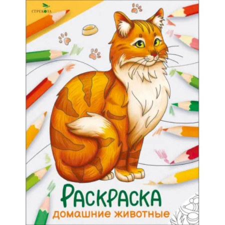 Животные. Птицы. Растения, книга Домашние животные. Раскраска заказать