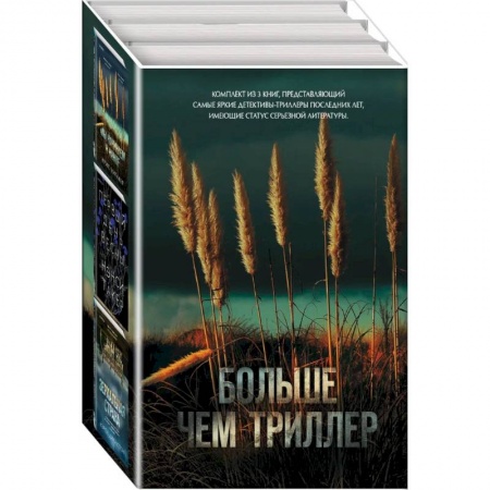 Зарубежный детектив, книга Больше чем триллер. Комплект из 3 книг: Мы начинаем в конце, Первый день весны, Зеркальная страна заказать