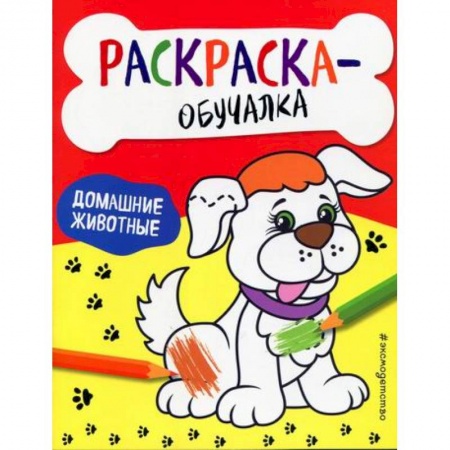 Раскраски, книга Домашние животные заказать