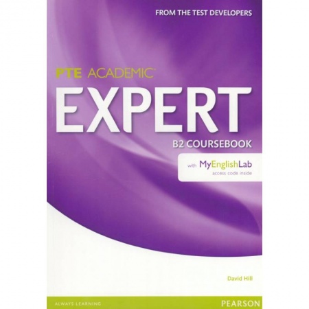 Английский язык, книга Expert PTE Academic B2 CBk + MyEnglishLab заказать