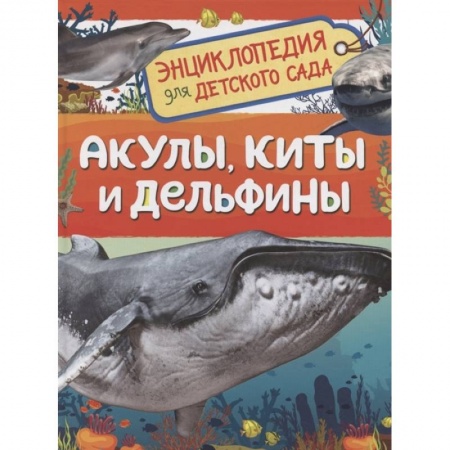 Животный и растительный мир, книга Акулы, киты и дельфины заказать