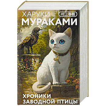 Хроники Заводной птицы (закладка с Котом внутри) Хроники Заводной птицы (закладка с Котом внутри)