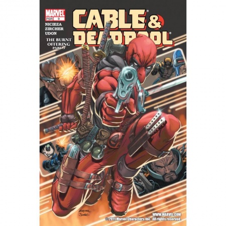 Комиксы. Манга, книга Дэдпул и Кейбл и Человек-Паук: Нити Паутины. Комплект комиксов из 2 книг заказать