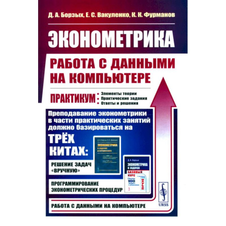 Компьютер в бизнесе, книга Эконометрика: работа с данными на компьютере. Практикум: Элементы теории. Практические задания. Ответы и решения: Учебное пособие заказать