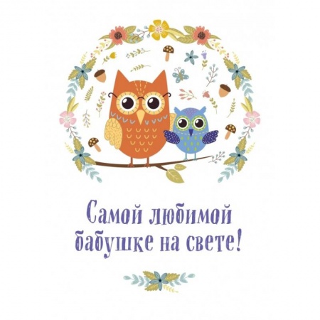 Книги, книга Самой любимой бабушке на свете! (Сова с совенком) заказать