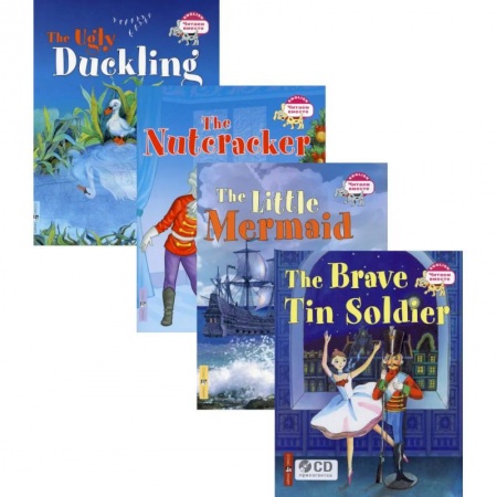 Книги, книга Читаем вместе. Сборник сказок Уровень 3.CD+4 книги (Стойкий оловянный солдатик, Русалочка, Щелкунчик) заказать