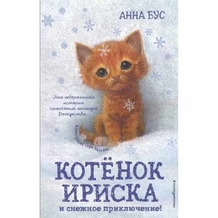 Детская литература, книга Котёнок Ириска и снежное приключение! заказать