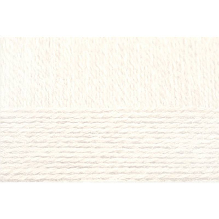 Деревенская шерсть. Цвет 01-Белый. 10x100 г.