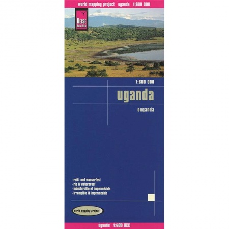 Книги, книга Уганда. Карта. Uganda (1:600.000) заказать