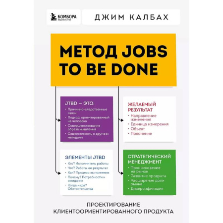 Компьютерная литература, книга Метод Jobs to Be Done. Проектирование клиентоориентированного продукта заказать