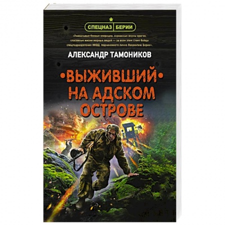 Боевики, военные, книга Выживший на адском острове заказать